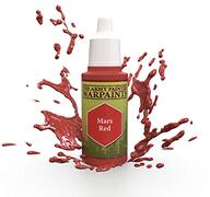 The Army Painter | Warpaint | Mars Red | Acrylic Non-Toxic Heavily Pigmented Water Based Paint for Tabletop Roleplaying, Boardgames, and Wargames Miniature Model Painting