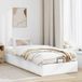 Maison Exclusive - Cadre de lit Ottoman sans matelas blanc 100x200 cm similicuir