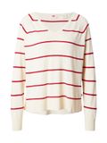 Levi's Petal Vneck Sweater Stephanie Stripe Buttercream Maat: L