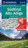 KOMPASS Wanderkarten-Set 699 Südtirol / Alto Adige / South Tyrol (4 Karten) 1:50.000