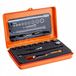 Bahco 1/4" dopsleutelset met rate, 12-delig