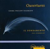 Outhere Il Fondamento - Telemann: Overtures (CD)