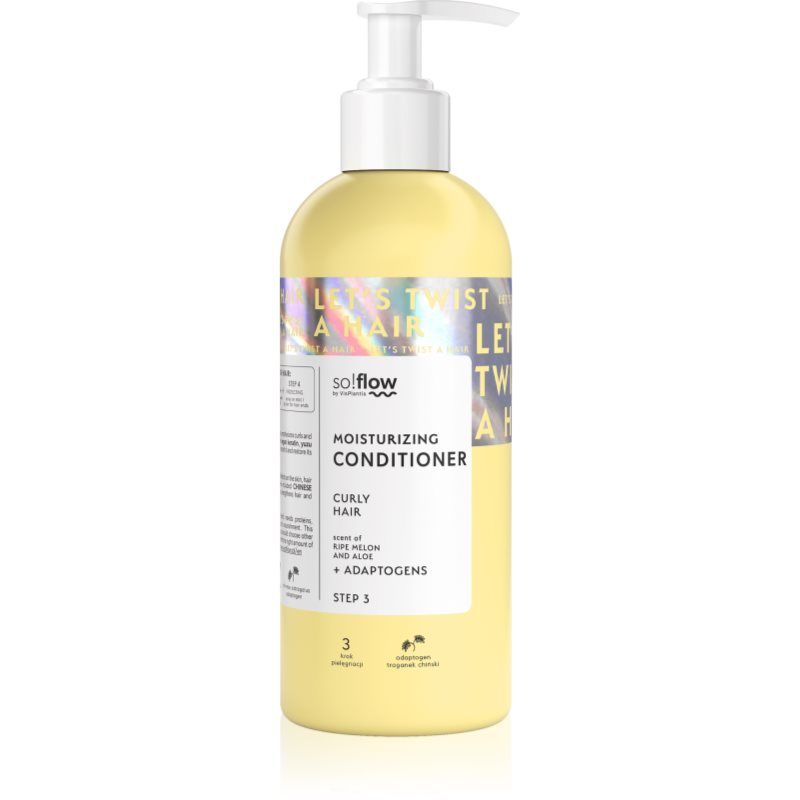 So!Flow Nourishing Smoothing Conditioner for Curly Hair Melon Aloe Scent 400ml