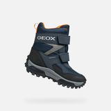GEOX HIMALAYA ABX JONGENS - MARINEBLAUW/ORANJE - Maat 31