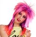 Boland Pruik punker knalroze/paars - Polyester - Unisex - 2022