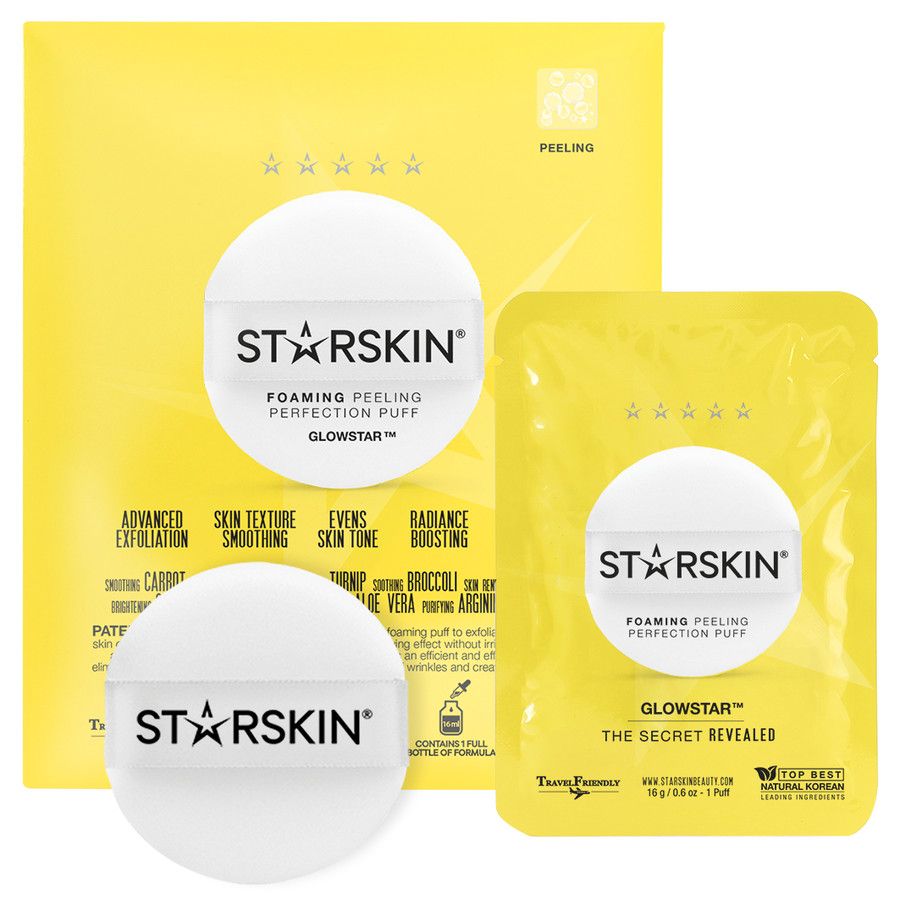 STARSKIN® Glowstar™ Foaming Peeling Perfection Puff Gezichtsscrub 16 ml