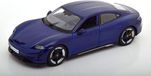 Bburago 1/24 - Porsche Taycan Turbo S 2020 - Donkerblauw