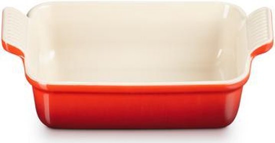 Le Creuset Ovenschaal rechthoekig 1,08L, 19 cm, rood