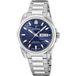 Swiss Festina DUNE - Swiss Made - F20073/2 - Unisex Horloge - Blauwe Wijzerplaat - Stalen Band