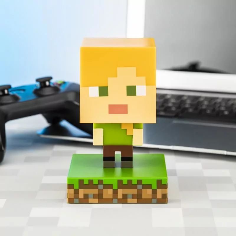 Minecraft Alex Icon Light V2 - Game Merchandise - Battery Powered
