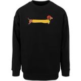 Merchcode Sweatshirt 'Christmas Dog' couleurs mélangées / noir