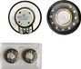 Haut-parleurs de remplacement sans marque - Pièces de réparation pour Bose QC2 QC15 QC3 - 2 pièces - Pilotes de 40 mm - 32 ohms