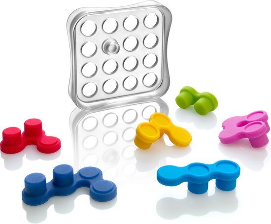 SmartGames Reverso - Dubbelzijdige Pocket Breinbreker & Fidget Toy - Compact Reisspel & Solospel - Vanaf 6 Jaar