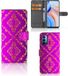 Étui portefeuille Barok OPPO Reno 4 Pro 5G Rose