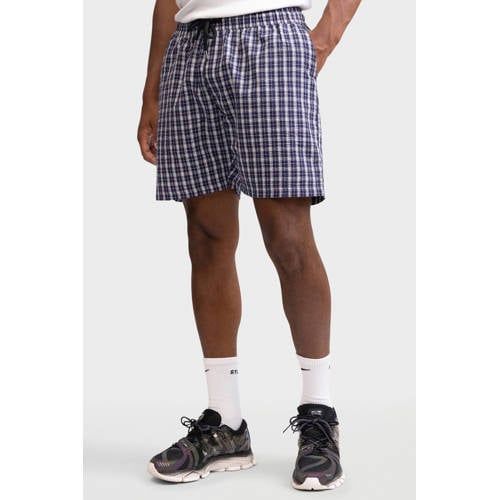 Redefined Rebel relaxed casual short donkerblauw