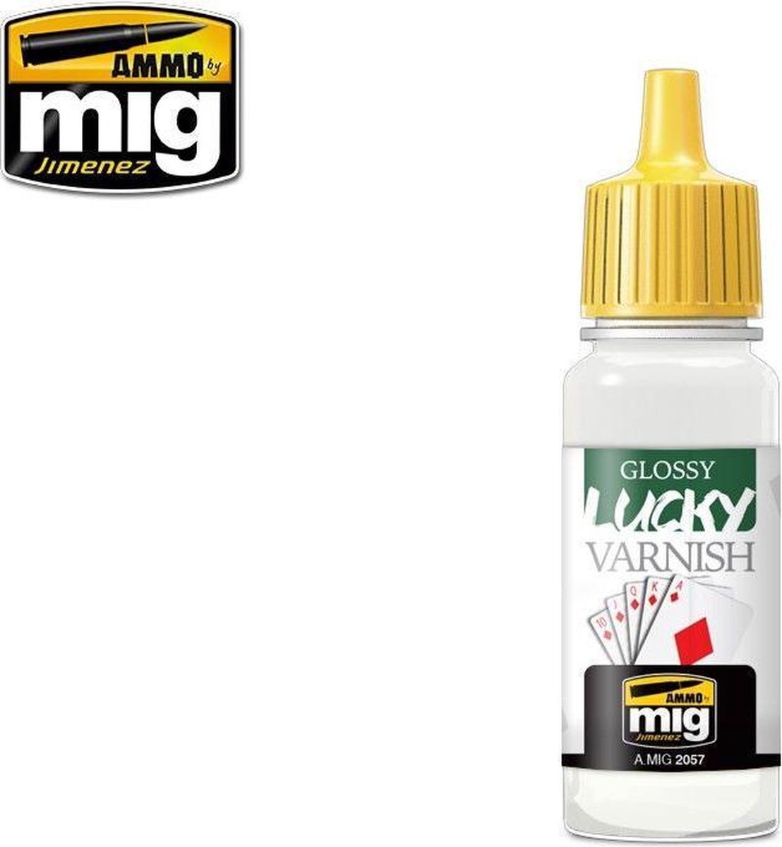 mig MIG-2057 Glanzende Lucky Lak (17 Ml Grootte), Veelkleurig