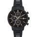Timex Trend Herenhorloge, 45 mm, Zwarte Roestvrijstalen Armband, Zwarte Wijzerplaat, Zwarte Kast, TW2Y29000