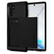 Spigen Slim Armor Card Slot Samsung Galaxy Note 10 Hoes Zwart