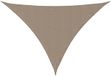 vidaXL - Zonnescherm - driehoekig - 5x6x6 m - oxford stof - taupe
