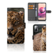 B2Ctelecom Xiaomi Redmi Note 10/10T 5G | Poco M3 Pro | Telefoonhoesje | Met pasjeshouder | Luipaard