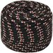vidaXL Multifunctioneel touw 16 mm 25 m Zwart en Rood PP