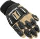 Berik Ariax Adventure Motorhandschoenen - Zwart/zand - S