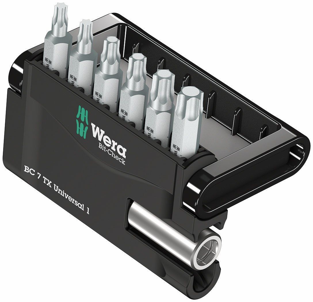 Wera Bit-Check 7 TX Universal 1 bitset, 7-delig