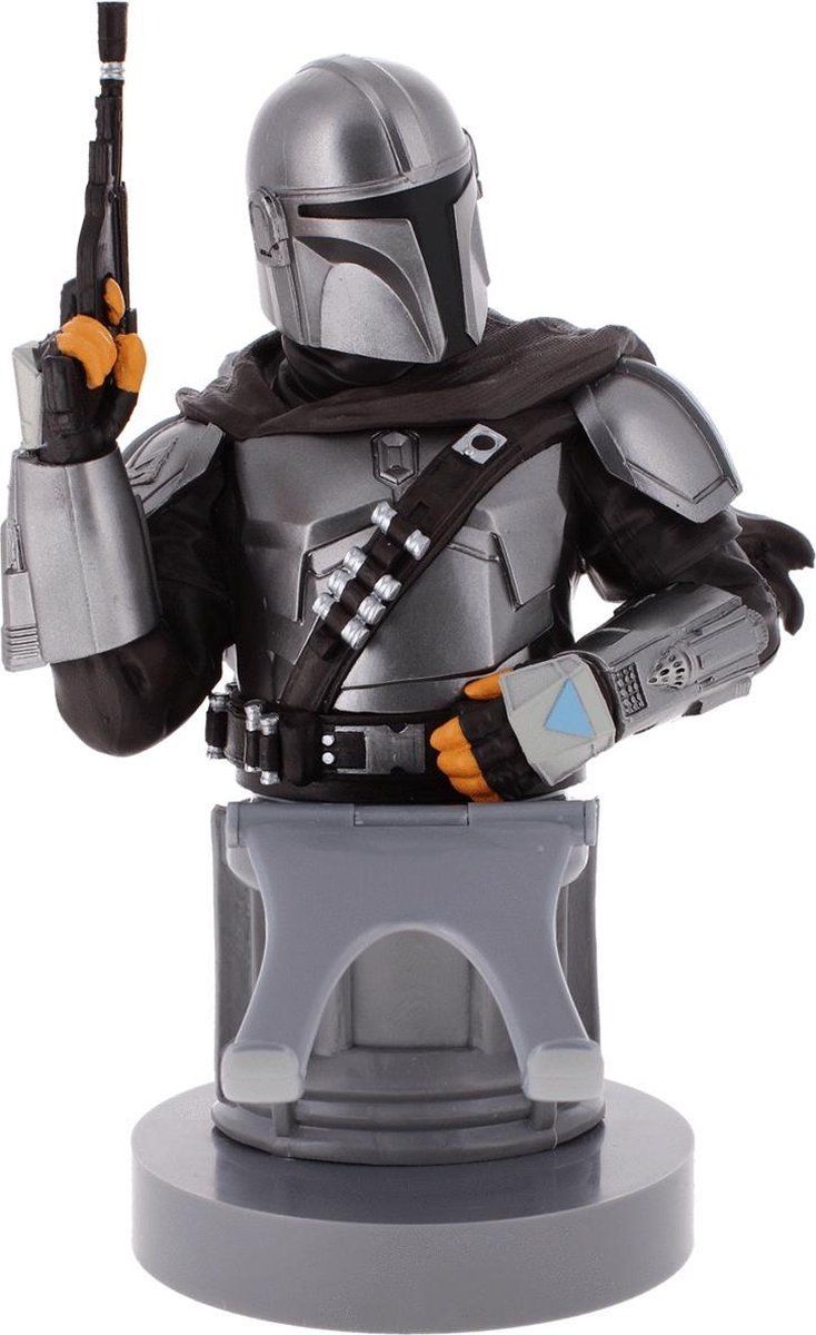Exquisite Gaming Cable Guys Mandalorian Passieve houder - Zwart/Bruin/Grijs/Zilver