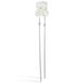 LED 5 mm, blanc chaud, clair, 1120 mcd, 140°, 2,9-3,6 V, 20 mA