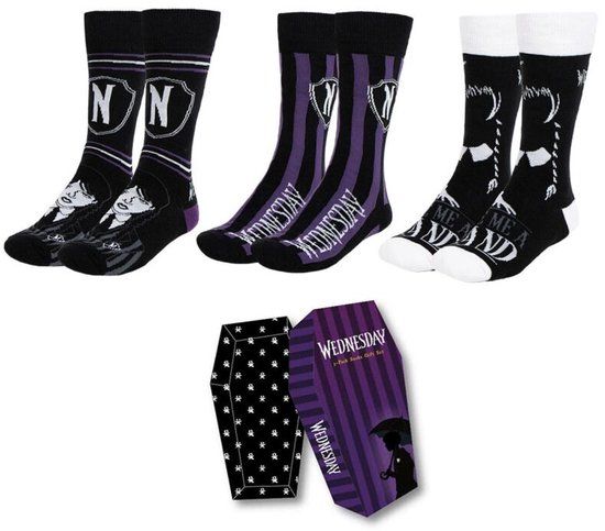 Wednesday Wednesday Unisex Sokken - meerkleurig - one size