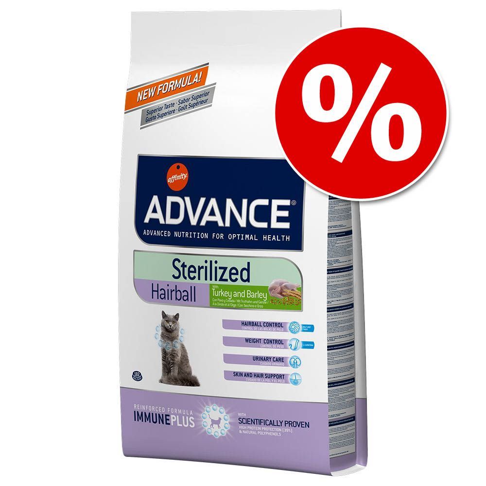 ADVANCE cat sterilized sensitive senior 10+ kattenvoer 10 kg