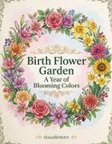 Birth Flower Garden: A Year of Blooming Colors
