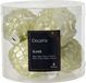 Decoris Dennenappel glas d5h7 cm w.mnt 6st