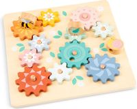 Woet® Houten Puzzel met Roterende Tandwielen Tuin