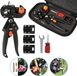 Professionele Tuin Gereedschap Set met Snoeischaar, Graftang en Omega-Cut U-Cut voor Planten, Takken en Bonsai
