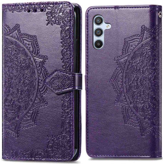 imoshion Mandala Bookcase - Geschikt voor Samsung Galaxy A26 - Paars