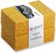 Glart 2-delige set autowassponzen, geel