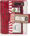 Shagwear Portemonnee - Compact Beugelportemonnee - Dames - Kunstleer - Vintage Bakery (0549sm)
