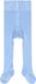 FALKE Family dun eenkleurig katoen panty baby blauw - maat 74-80