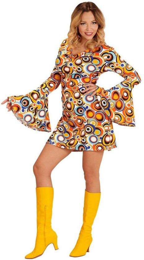 Groovy Bubbles 70s Costume for Women - Adult Costumes