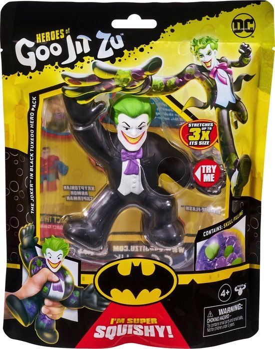 Goo Jit Zu DC Superhelden Set - The Tuxedo Joker - Actiefiguur