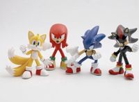 Comansi Sonic The Hedgehog Figure Set - Shadow, Tails, Sonic & Knuckles