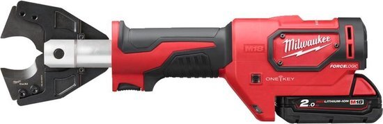 Milwaukee M18 ONEHCC-201C CU/AL-SET Li-Ion ONE KEY™ kabelkniptang