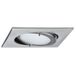 Paulmann Luminaire d'encastrement pour meuble Micro Line Fer brossé IP44 max. 20W G4 sans ampoule