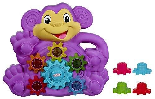 Playskool Rondselaapje, motoriekspeelgoed met 9 verwisselbare tandwielen van kunststof, vanaf 9 maanden