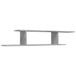 VidaXL Tv-wandschap 125x18x23 cm bewerkt hout betongrijs