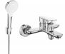 Mexen Milo R05 robinet de baignoire avec ensemble de douche, chrome