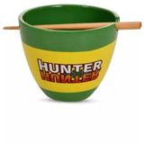 Just Funky Hunter x Hunter Ramen Bowl met Chopsticks Logo 473 ml