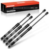 4x Frankberg 4x Gasveer Demper Achterklep + Achterruit Links Rechts voor 407 SW 6E Combi 2004/05-2010/12