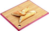 Kesper Snijplank Bamboe Hout 35 x 26 cm Rode Rand
